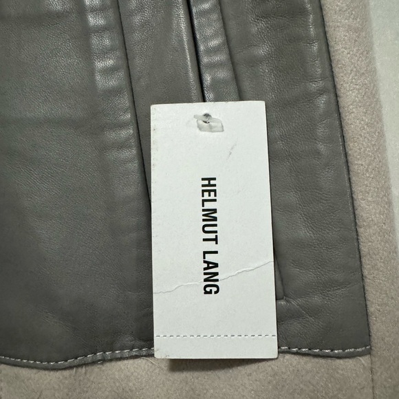 Helmet Lang reversible rabbit fur and felt jacket - Picture 9 of 9